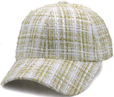 Ivory Tweed Cap