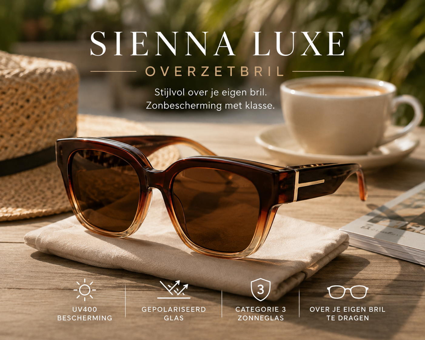Sienna Luxe Overzetbril