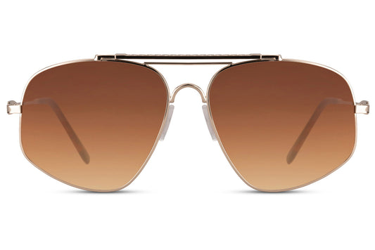 Klassieke aviator met een luxe twist