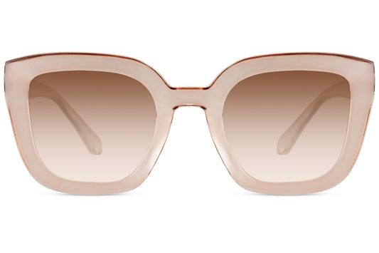 Beige dames zonnebril